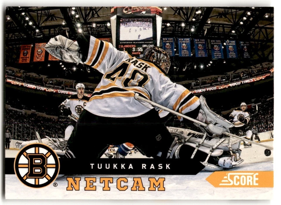 Tuukka Rask 2013-14 Score Netcam #NC-7 Boston Bruins - Image 1 of 2