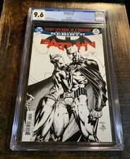 BATMAN #24 REBIRTH THIRD PRINT DC COMICS CGC 9.6! Sketch Cover⭐️