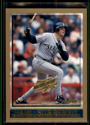 1998 Topps Inaugural Devil Rays Paul Sorrento #111 Seattle Mariners - Image 1 of 2
