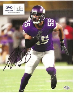 ANTHONY BARR Vikings 8X10 Autographed Promotional Photo Card with BDS COA #3010 - Picture 1 of 3