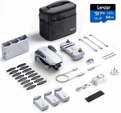 Potensic ATOM Combo 3-Axis Gimbal Drone with Camera 96 Mins Flight RC Quadcopter - Image 1 of 4