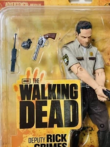Walking Dead "DEPUTY RICK GRIMES" Series 1 McFarlane Toys Small Card NEW Sealed - Picture 1 of 6