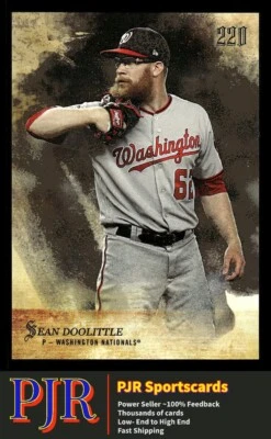 2018 Topps X Bryce Harper 220 #13 Sean Doolittle Washington Nationals - Image 1 of 2