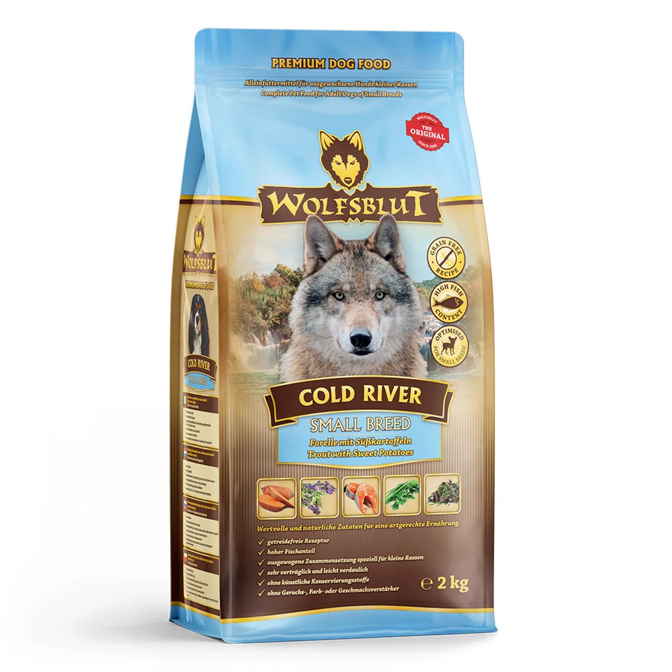 Wolfsblut - Cold River Small Breed - 2 kg - Hundefutter - Bild 1 von 4