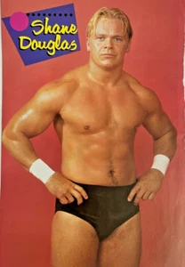 1997 Magazine Illustration Pro Wrestler Shane Douglas - Picture 1 of 1