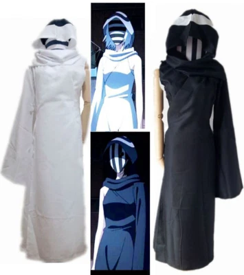 Fantasia Cosplay Nashiro Kurona Yasuhisa 2 Cores Preto e Branco - Imagem 1 de 4