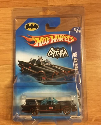 Hot Wheels 7/10 Faster Than Ever '66 TV Batmobile 2008 New In Protect Pack - Image 1 of 4