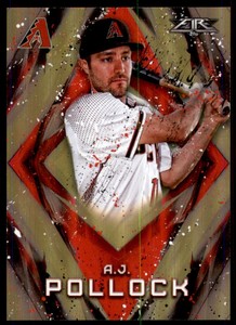2017 Topps Fire Orange #2 A.J. Pollock /299