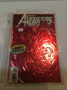 Marvel AVENGERS #100 Lamina Rossa COA Autografata dallo scrittore Roy Thomas Artists - Foto 1 di 4
