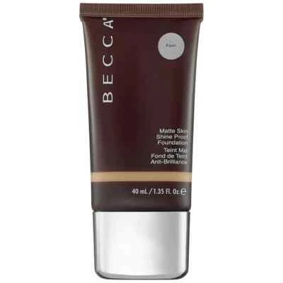 BECCA Ever-Matte Shine Proof Foundation **FAWN SHADE**/ 1.35 oz 40ml - Image 1 of 4