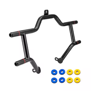 MOFUN Flat Out Bar Highway Engine Guard Crash Bar for Harley Touring 2009-2024 - Picture 1 of 7