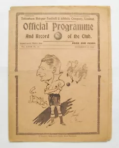 TOTTENHAM HOTSPUR v QUEENS PARK RANGERS QPR Reserves 1934/1935 *Good Condition* - Picture 1 of 3