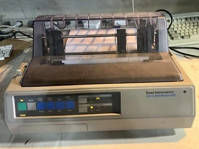Vintage Texas Intruments Omni 800/model 830 Dot Matix Printer  - Image 1 of 3