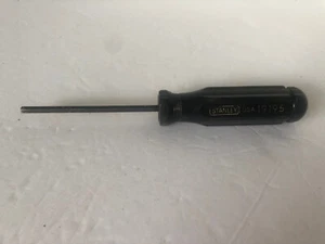 Controlador hexagonal de broca de seguridad con broca de seguridad Stanley #195 5/32" de colección #F26 - Imagen 1 de 2