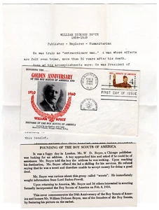 #1145 Boy Scouts 1960 FDC - Explorer Post 2486 Stockyard Dist. Chicago IL - Picture 1 of 2