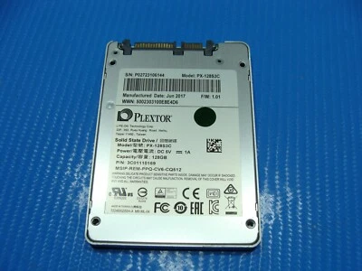 HP 15-bs078cl Plextor 128GB SATA 2.5" SSD Solid State Drive PX-128S3C - Image 1 of 2