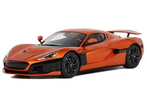 Modellauto GT Spirit RIMAC NEVERA 2021 MAGMA ORANGE  GT880  1:18  Neu in der OVP - Picture 1 of 11