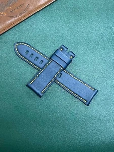 Original Graham Chronofighter Vintage Swordfish bronze 22mm Blue leather strap - Picture 1 of 7