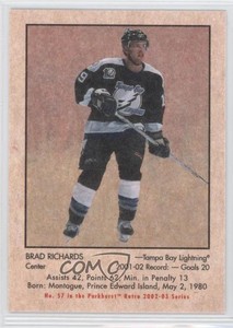 2002-03 ITG Parkhurst Retro Brad Richards #57