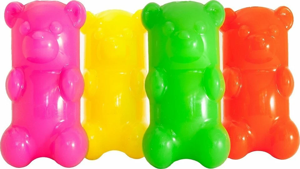 Gummy Bear Treat Fillable Dog Toy by RuffDawg - Assorted Colors - Image 1 of 1