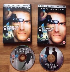 MINORITY REPORT - A STEVEN SPIELBERG FILM - TOM CRUISE - 2 DISC SPECIAL EDITION
