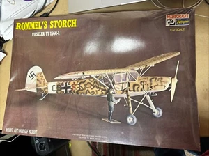 Hasegawa 1141 1/32 Scale Fiesler Fi-156C-1 Rommel’s Storch Sealed Vintage Kit - Bild 1 von 7
