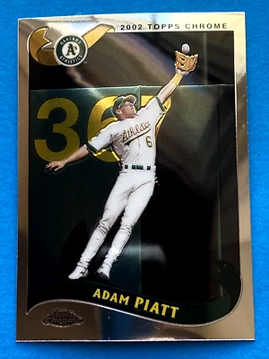 2002 Topps Chrome Adam Piatt #554 - Image 1 of 2