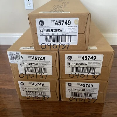 GE F17T8/SPX41/ECO Fluorescent Tube Lamp Light Bulb 24 PK 2FT 17W STARCOAT 24" - Image 1 of 4