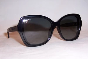 NEW JIMMY CHOO SUNGLASSES JODY/F/S 807-9O BLACK/GRAY AUTHENTIC - Picture 1 of 8