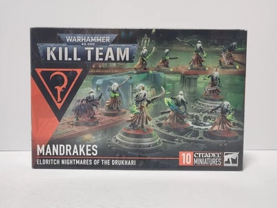Warhammer 40K - Drukhari - Kill Team Mandrakes -  OOP NIB 103-42 Unsealed - Image 1 of 4
