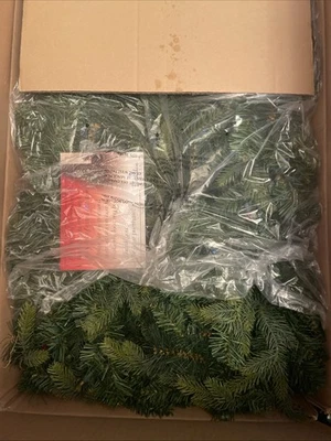 Bethlehem Lights 9 Ft Green Garland Color Changing Photo Sensor Timer 6-8-10 Hrs - Image 1 of 2