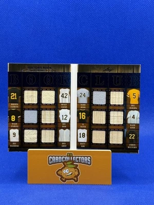 2025 Leaf History Sports Chapter 2 - Book Club #BM-6 Game Used Mem 4/4  Pirates - Image 1 of 4