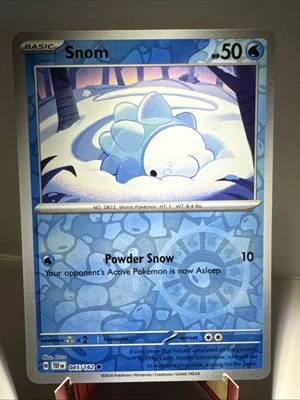 Snom 045/162 Pokemon SV05: Temporal Forces Common Reverse Holo NM - Image 1 of 2