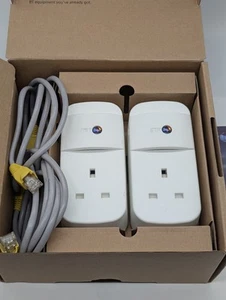 BT Mini Connector Kit Powerline Adapters - White - Photo 1/3