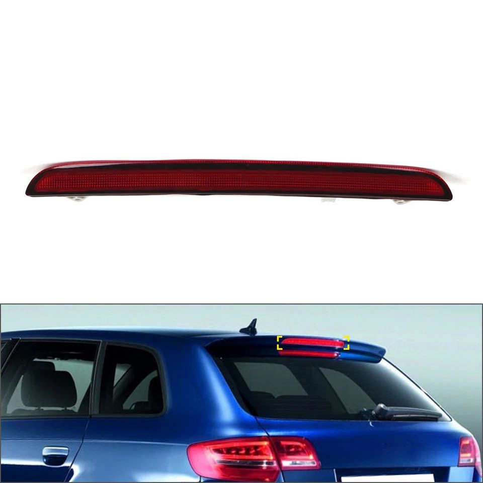 Red Third 3rd Brake Stop Light 8P4945097A For Audi A3 S3 RS3 8P 2004-2013