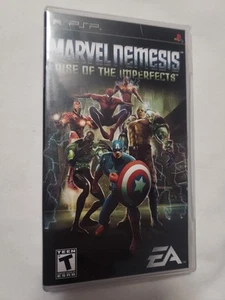 Marvel Nemesis: Rise of the Imperfects Sony PSP 2005 CiB Complete - Picture 1 of 3