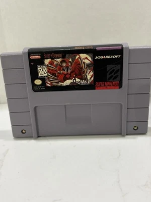 Super Nintendo SquareSoft Secret of Evermore Game Cartridge - Image 1 of 3