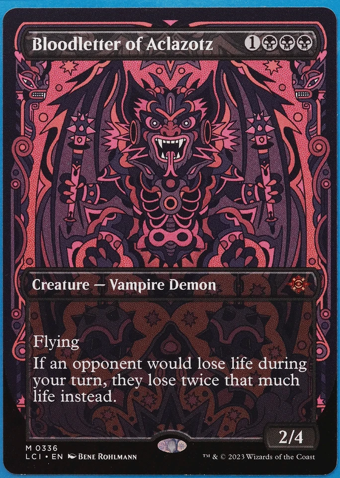 Bloodletter of Aclazotz (Borderless) The Lost Caverns of Ixalan NM (507487) - Image 1 of 1