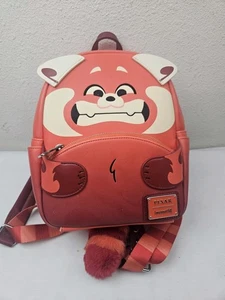 LOUNGEFLY DISNEY PIXAR BACKPACK TURNING RED PANDA MINI BACKPACK - Picture 1 of 7