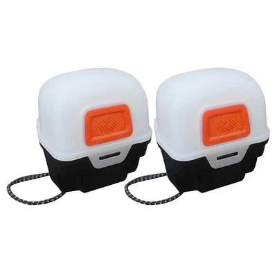  2 Pcs Camping Flashlight Container Headlight Carrying Holder Storage - Image 1 of 4