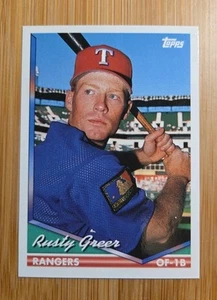 1994 Topps Traded - Rusty Greer #29T RC - Foto 1 di 1