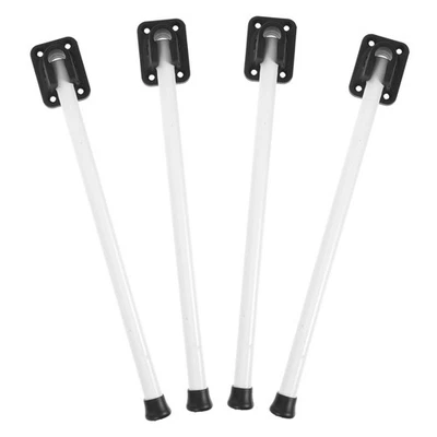 1 Set of Folding Table Legs Metal Coffee Table Legs Small Table Legs Side Table  - Image 1 of 4