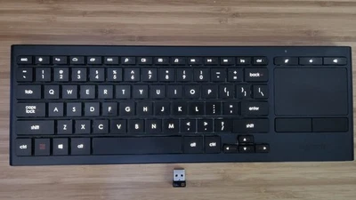 Logitech K830 Illuminated Backlit Keyboard with Touchpad - Used Rare - Image 1 of 4