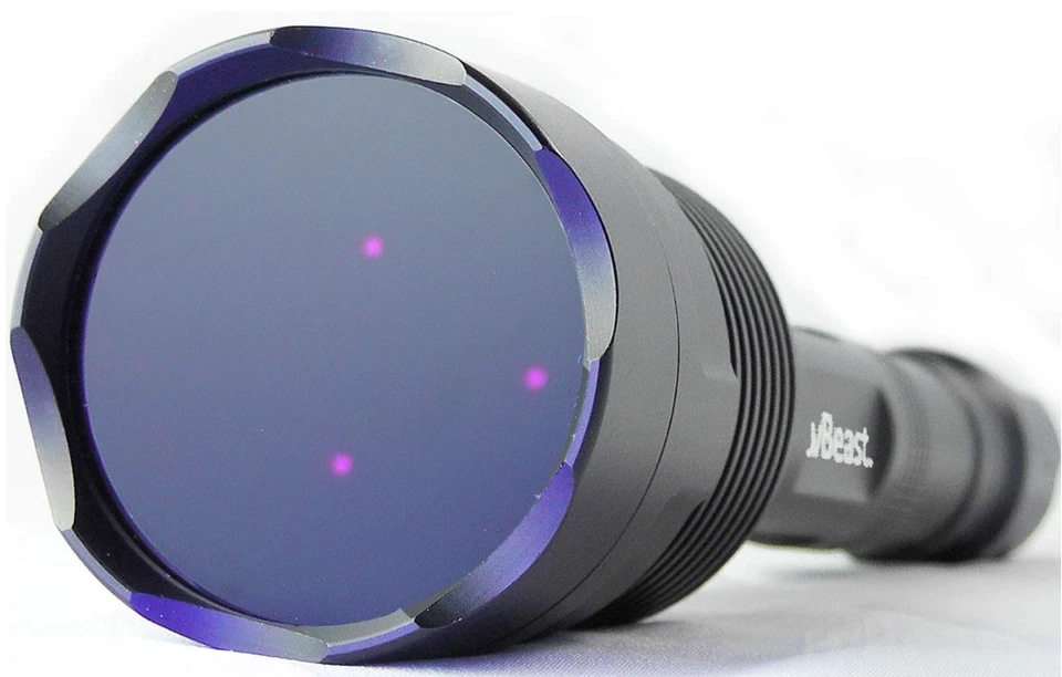 UVBEAST V3 365nm Black Light UV Flashlight – High Power, Long Range, Pro Grade