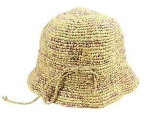 Sombrero cubo de verano transpirable de paja marrón Orvis para mujer - Imagen 1 de 9