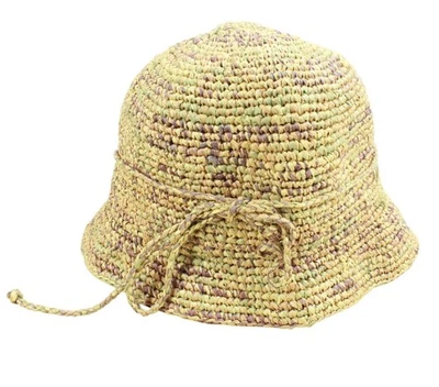 Sombrero cubo de verano transpirable de paja marrón Orvis para mujer Foto 1 de 4