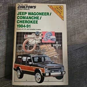 Manual de reparación Chiltons Jeep Wagoneer Comanche Cherokee 1984-91 - Imagen 1 de 16