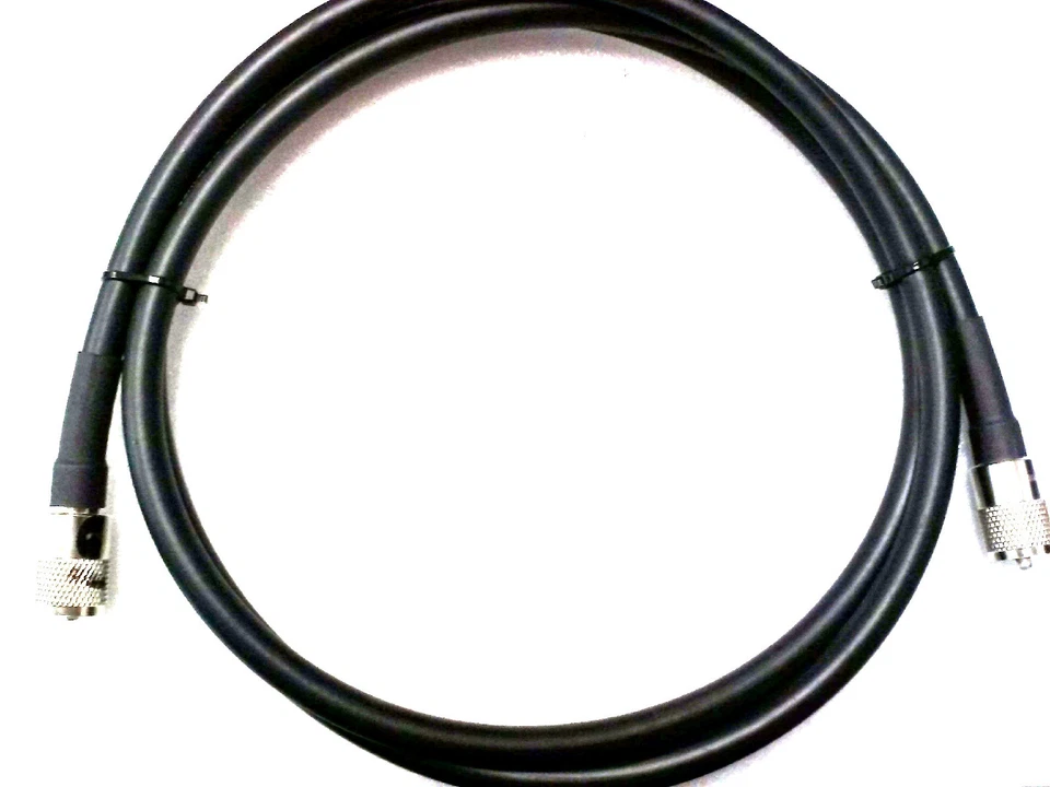 9ft RG-213 Coaxial Cable Jumper Hand Soldered High Quality Amphenol® connectors - Image 1 of 1