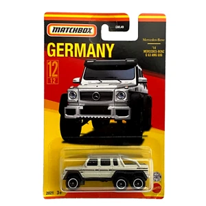 '14 Mercedes-Benz G 63 AMG 6X6 Matchbox Stars of Germany 2021 MB1056 1/64 GWL56 - Picture 1 of 3