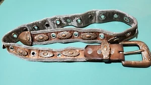 Sandburg Damen Metall Südwestlicher gewebter Gürtel - Bild 1 von 3